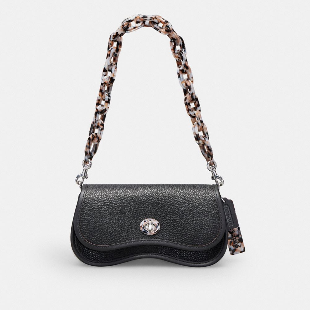 COACH Wavy Dinky Bag With Crossbody Strap