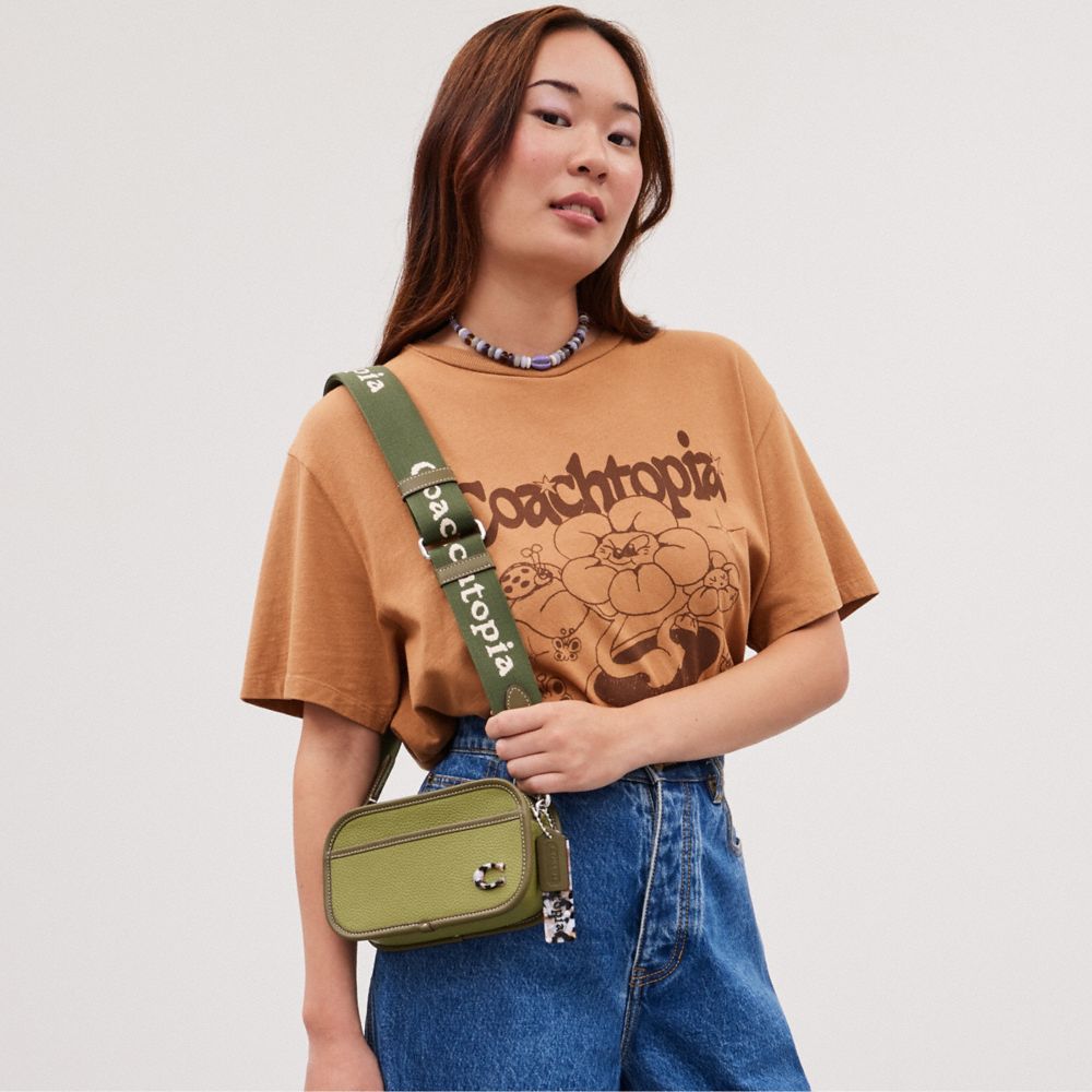 クロスボディ ベルト バッグ・Coachtopiaレザー