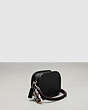 COACH®,Mini Crossbody in Coachtopia Leather,Coachtopia Leather,Mini,Black,Angle View