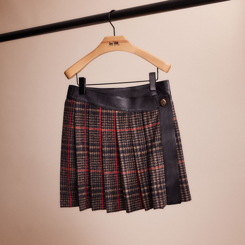 COACH®,RESTORED KILT,Nappa leather,Multi,Front View