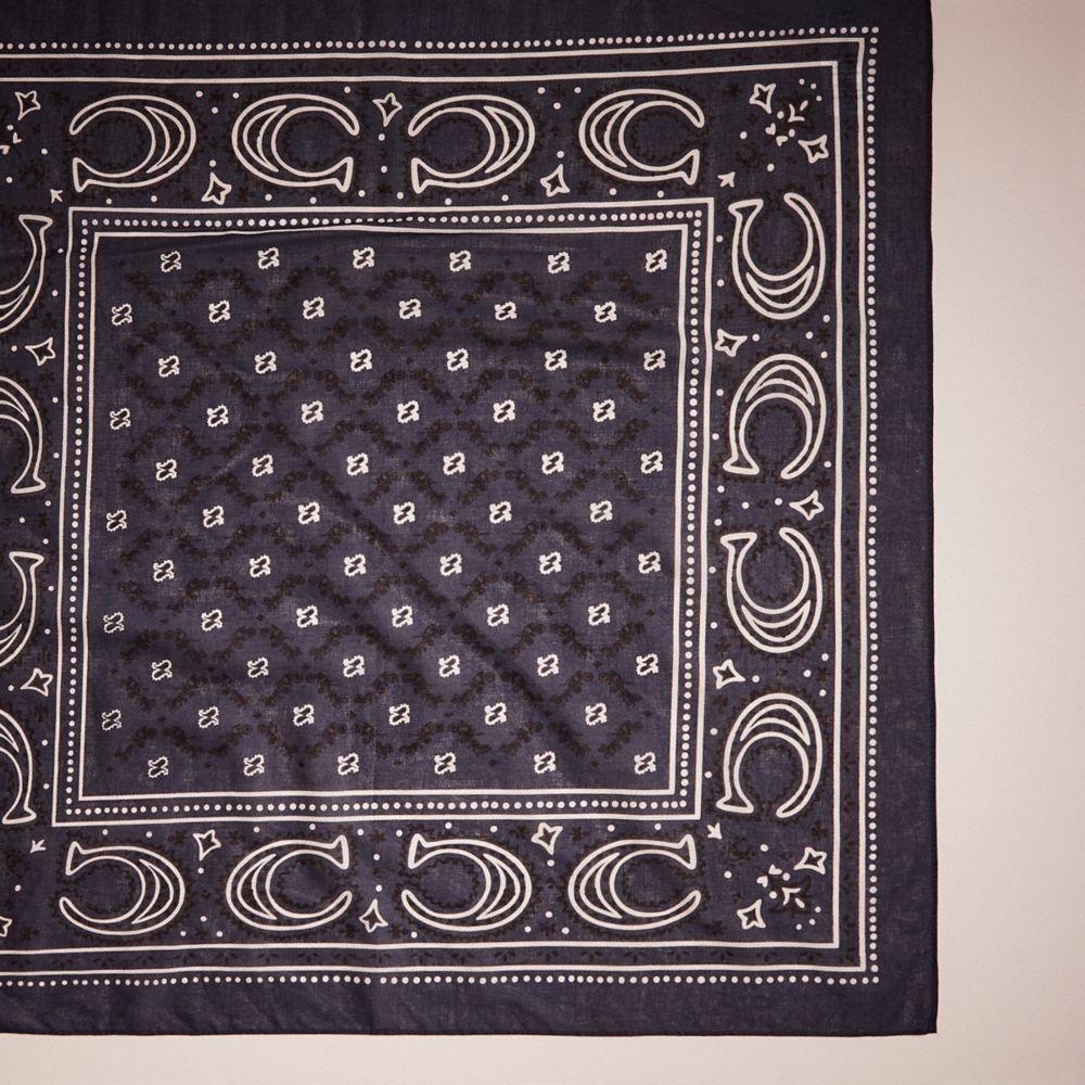 COACH®,Restored Heritage Print Bandana,,Closer View