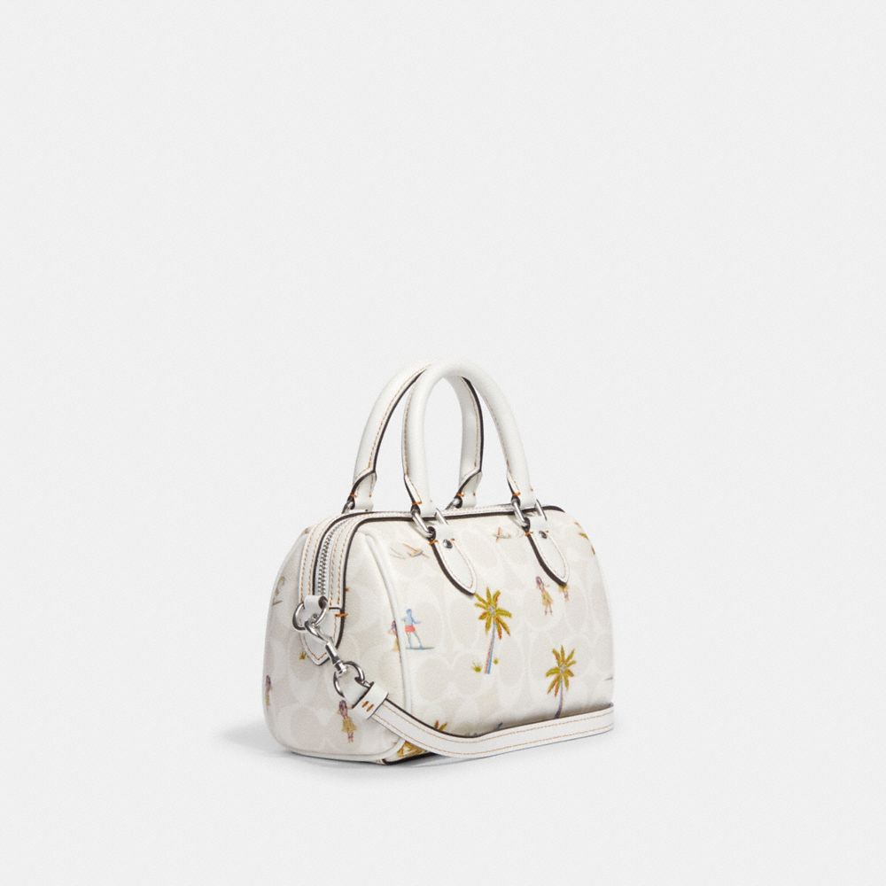 Coach Mini Rowan Crossbody In Signature Canvas - $85 (71% Off Retail) -  From Melodie