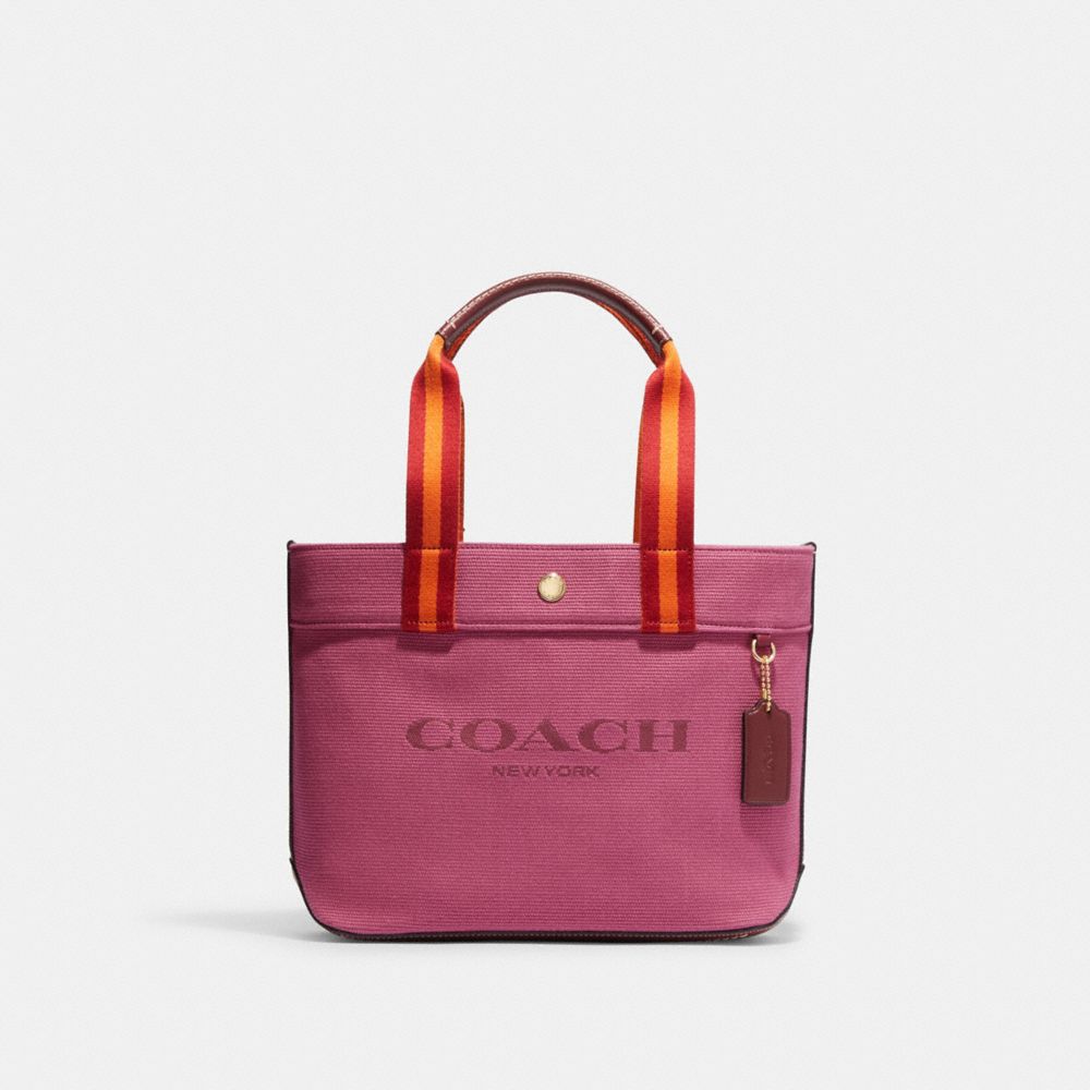 Coach, Bags, Coach Small Ferry Tote In Signature Clear Canvas