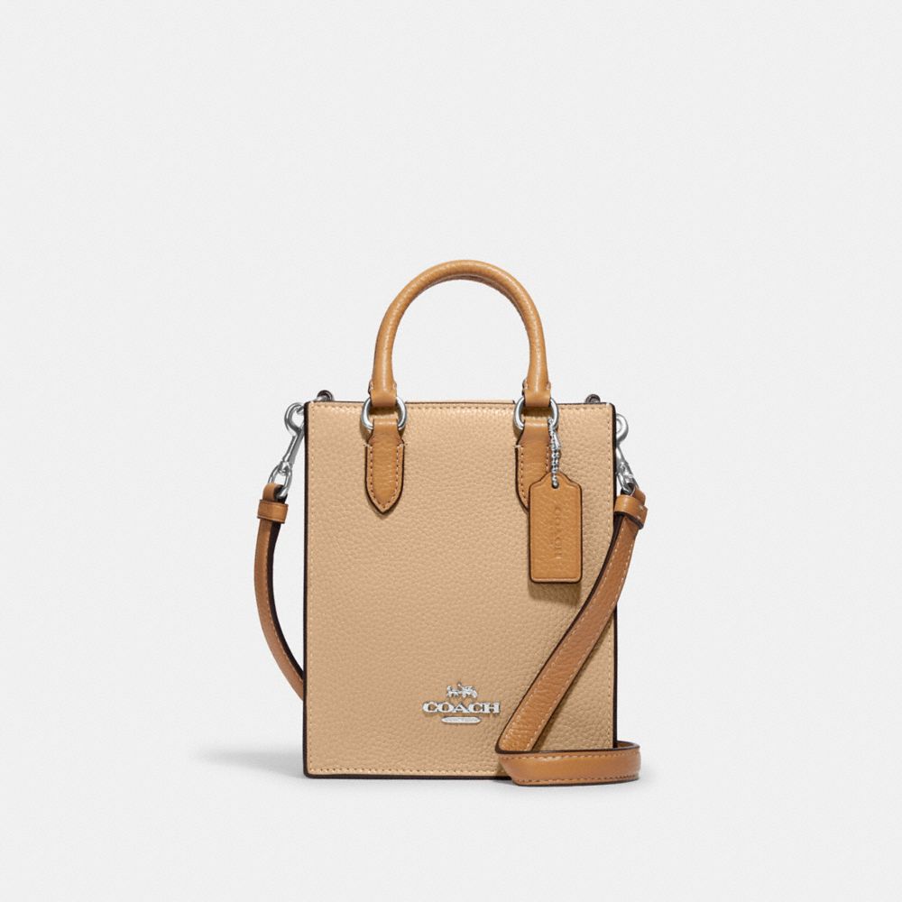 COACH®  North South Mini Tote In Colorblock