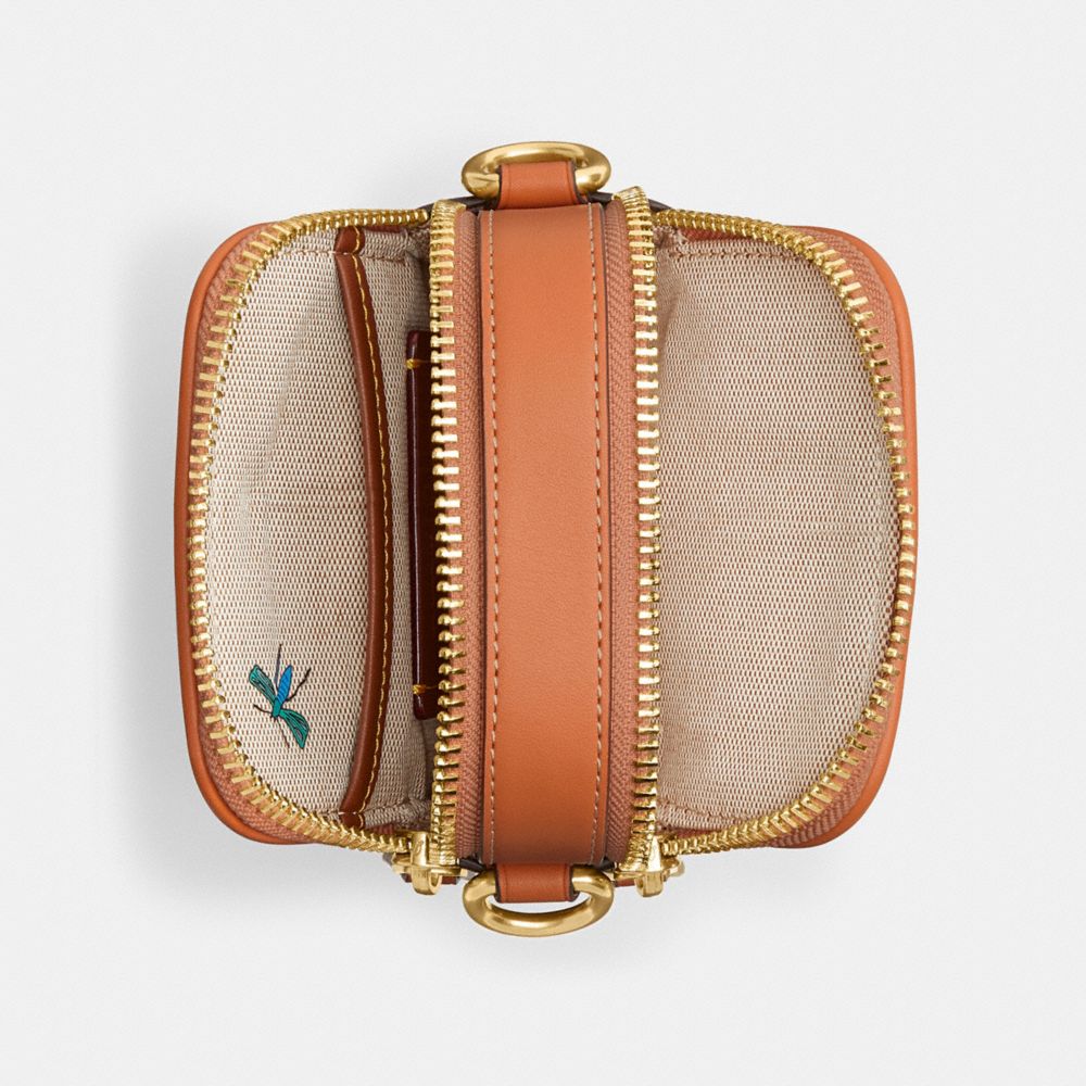 COACH®,Coach X Observed By Us Rogue Crossbody 12 In Signature Jacquard,,Inside View,Top View