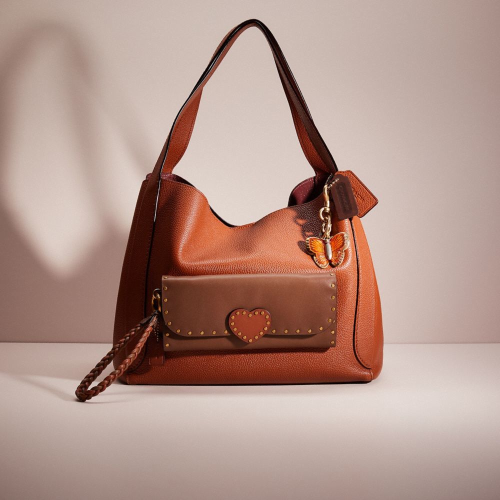 Coach hadley best sale snap hobo bag