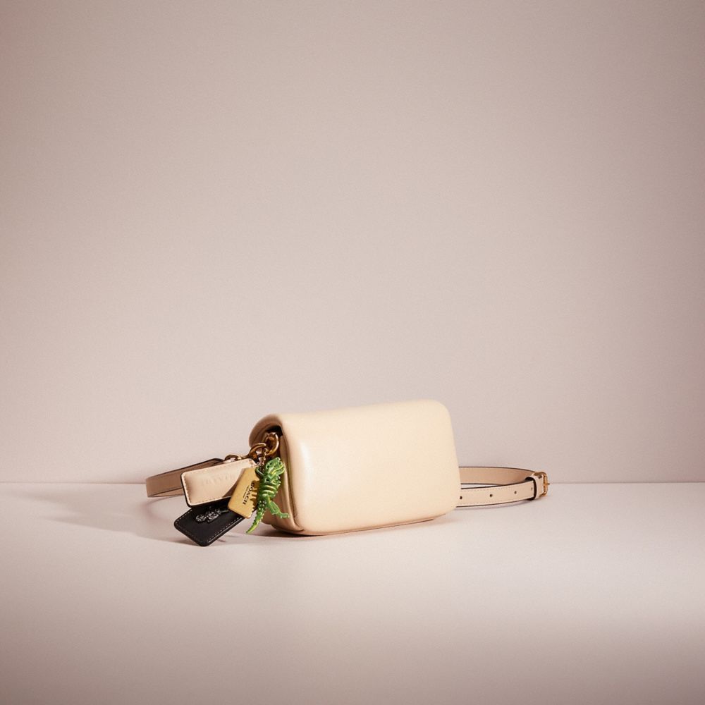 Coach Upcrafted Pillow Tabby Shoulder Bag 18 - Women's Designer Purses - Pale Lime/Light Antique Nickel