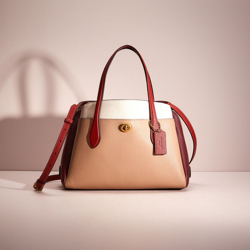 Lora carryall in colorblock sale