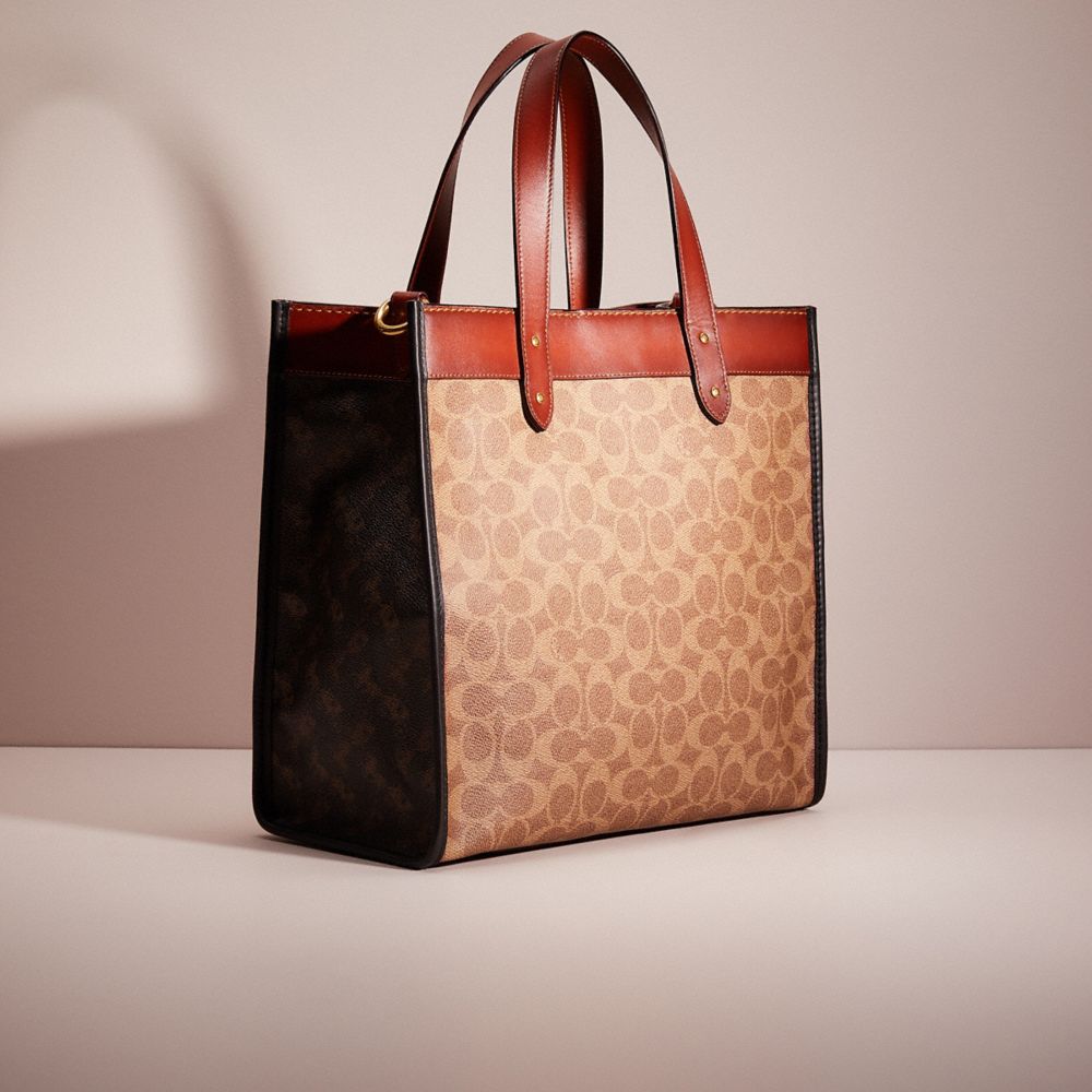 Upcrafted Field Tote In Signature Canvas With Horse And Carriage Print