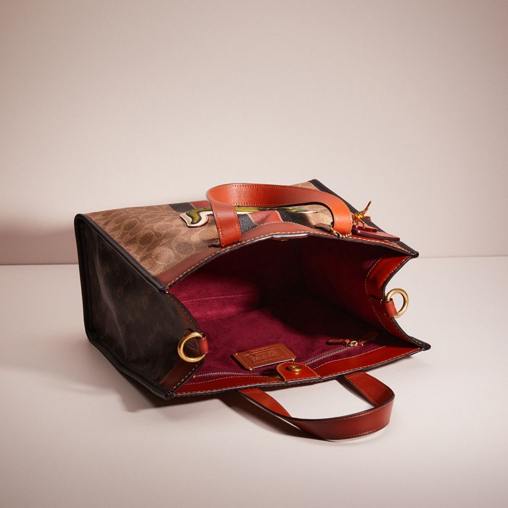 Upcrafted Field Tote In Signature Canvas With Horse And Carriage Print