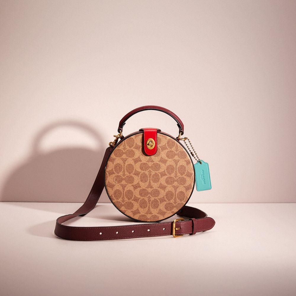 Coach round bag sale