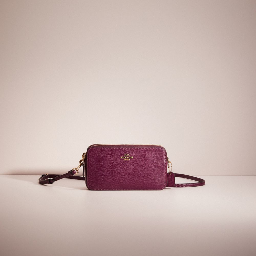 Coach polished pebble leather kira online crossbody