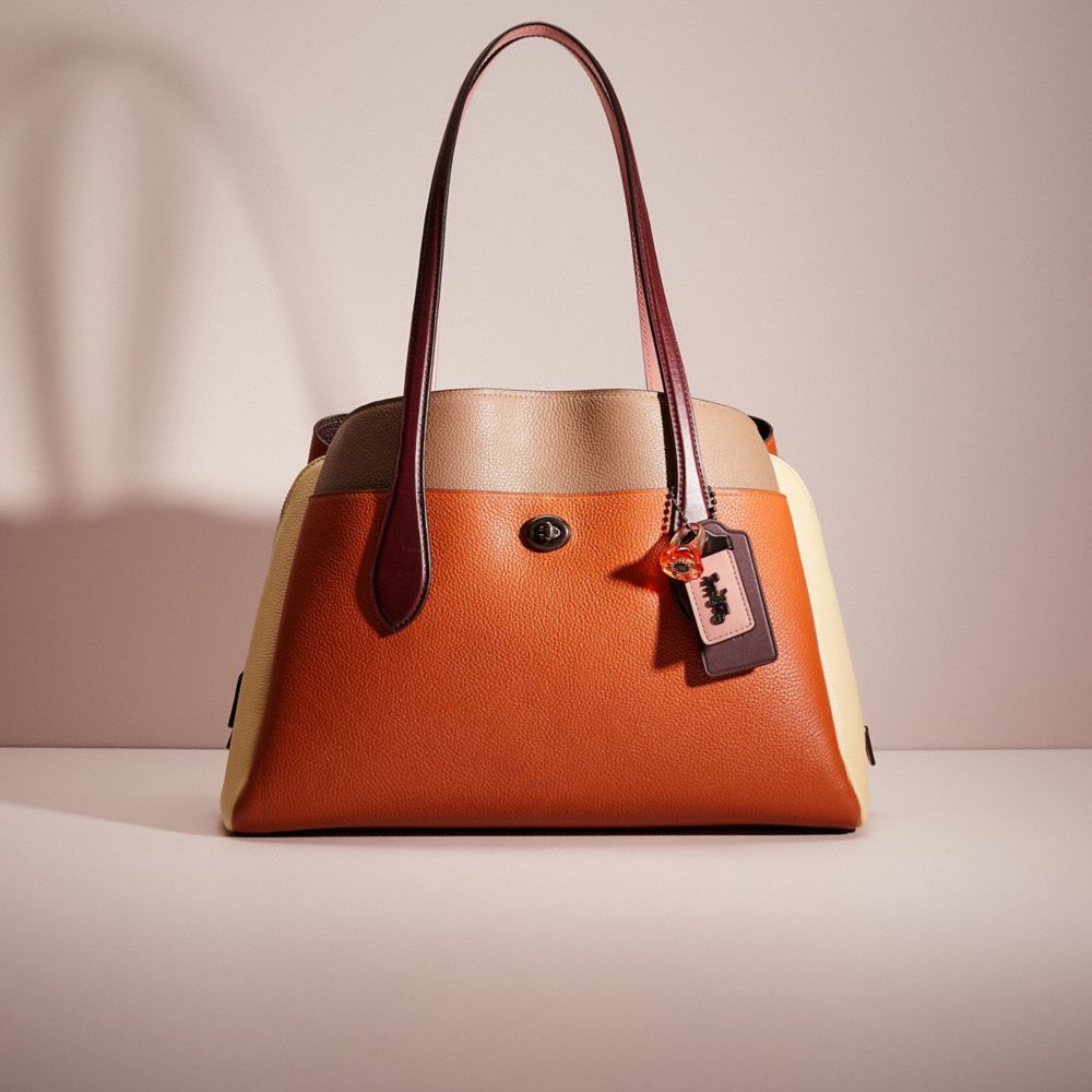 COACH Upcrafted Lora Carryall In Colorblock