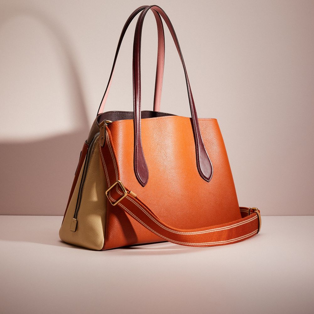 Upcrafted Lora Carryall In Colorblock | COACH®