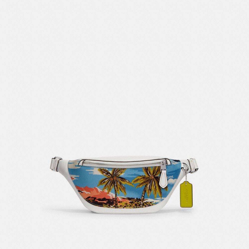 Blue coach 2025 fanny pack