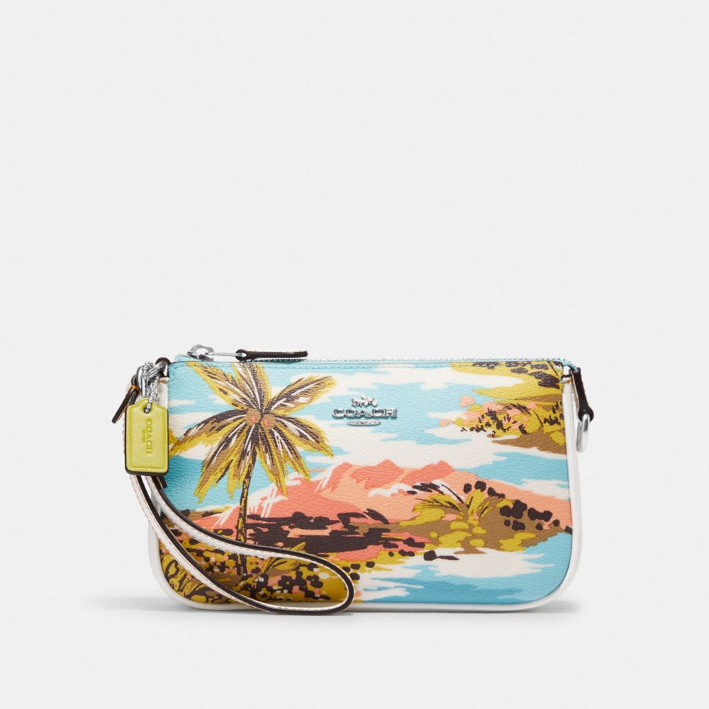 COACH®,Nolita 19 With Hawaiian Print,,Front View