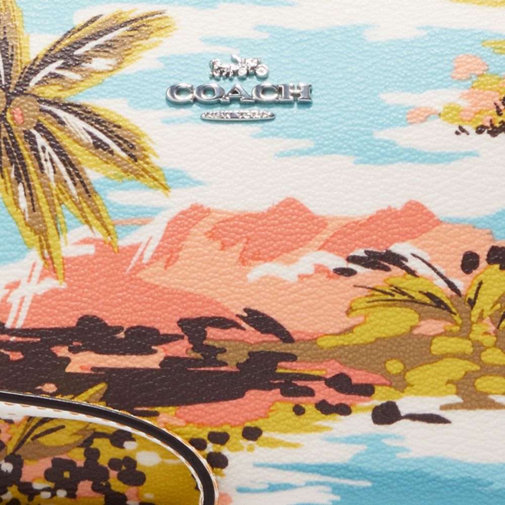 COACH®,Nolita 19 With Hawaiian Print,,Detail View