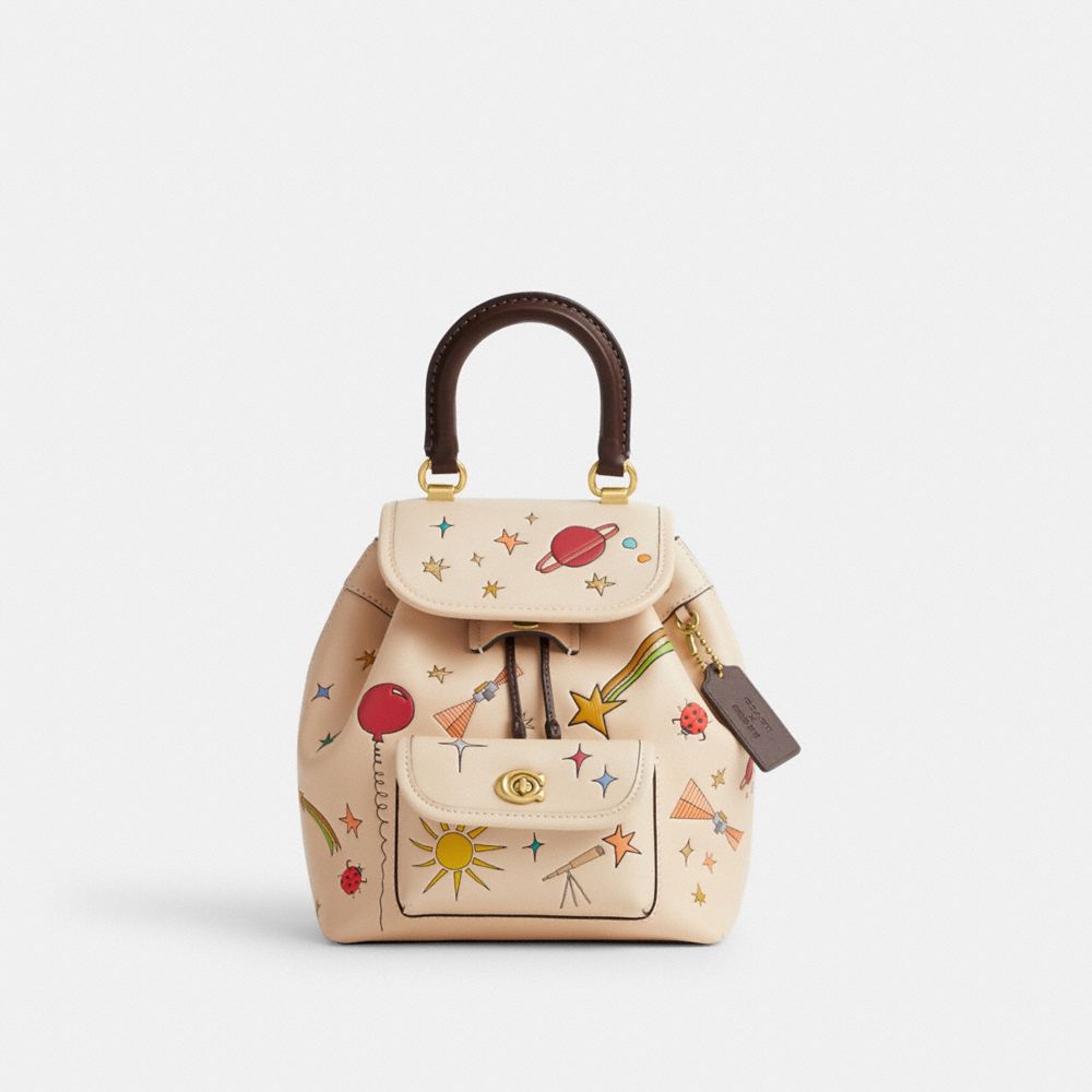 Mochila Riya Coach X Observed By Us con bloques de color