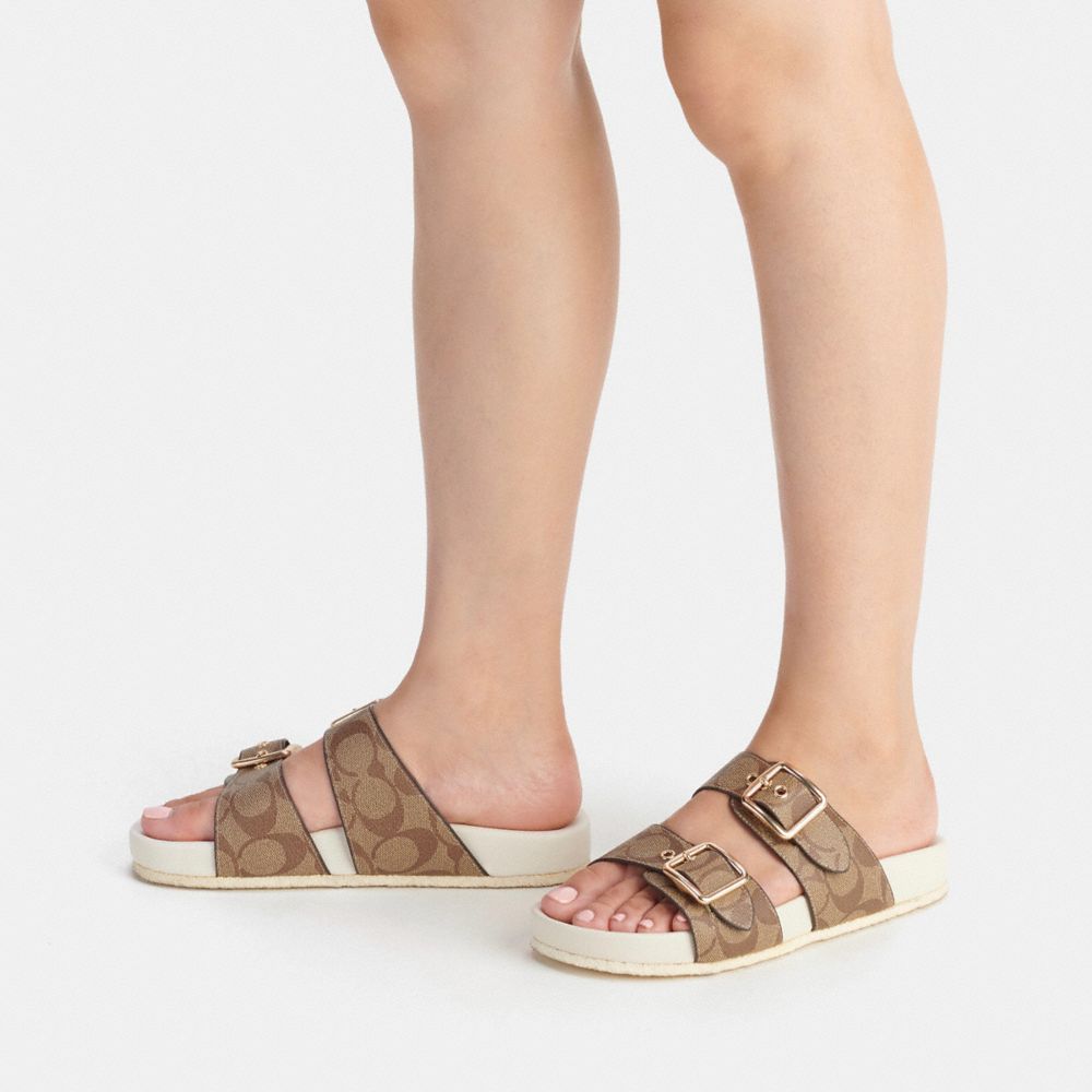 Sandals Slides COACH Outlet