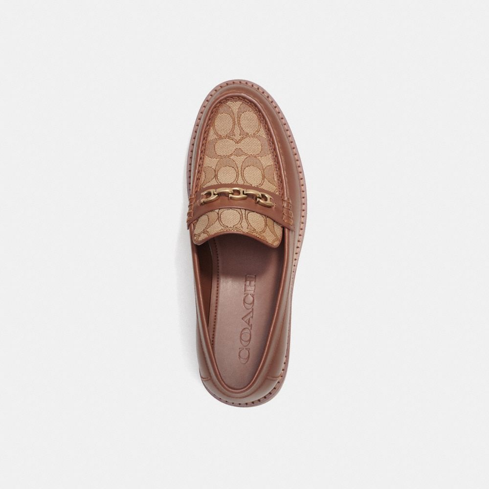 COACH®  Brooks Loafer In Signature Jacquard