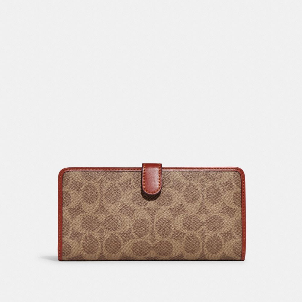 COACH®,Laiton/Brun Clair/Rouille,Front View