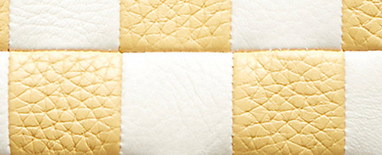 COACH®,Ergo Bag In Checkerboard Patchwork Upcrafted Leather,Upcrafted Leather™,Small,Checkerboard,Chalk/Hay