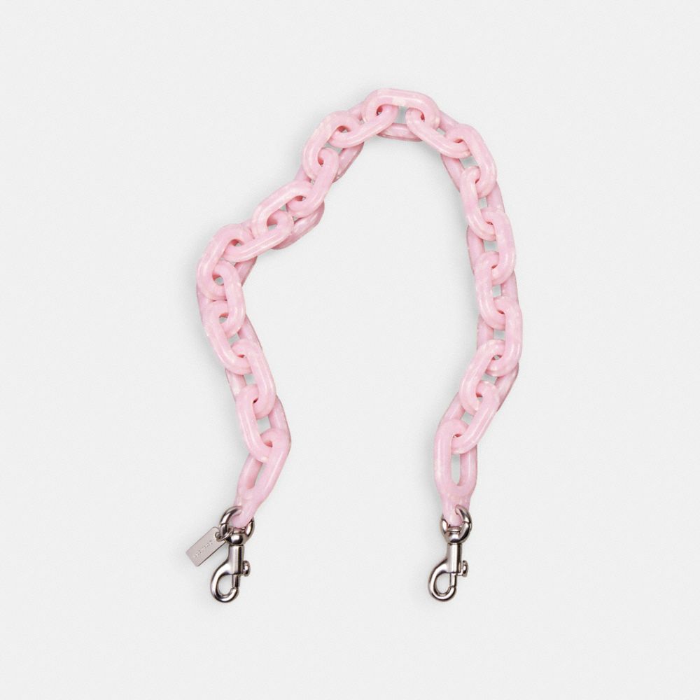 COACH®: Short Chain Strap With Recycled Resin