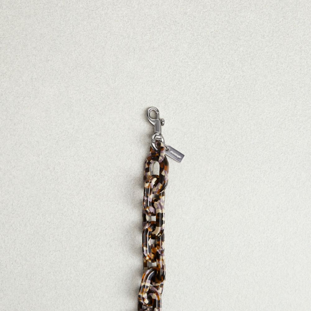 COACH® Short Chain Strap With Recycled Resin