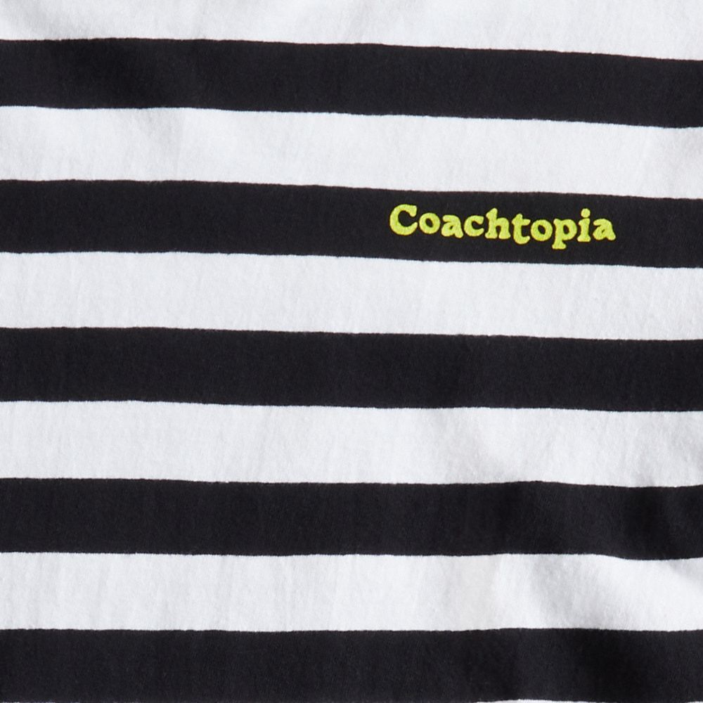 公式】COACH – コーチ | ストライプ ロング スリーブ Tシャツ・97