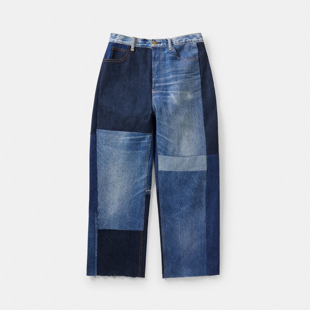 Skater Jeans In Repurposed Denim