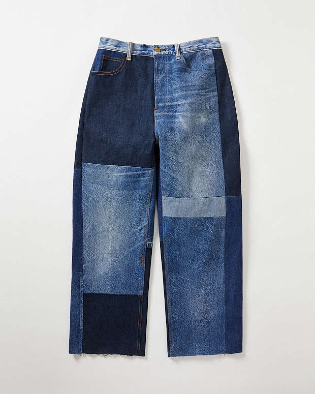 Skater Jeans In Repurposed Denim