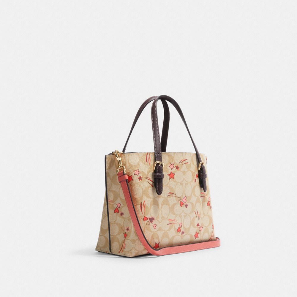 Coach Outlet Mollie Tote In Signature Canvas
