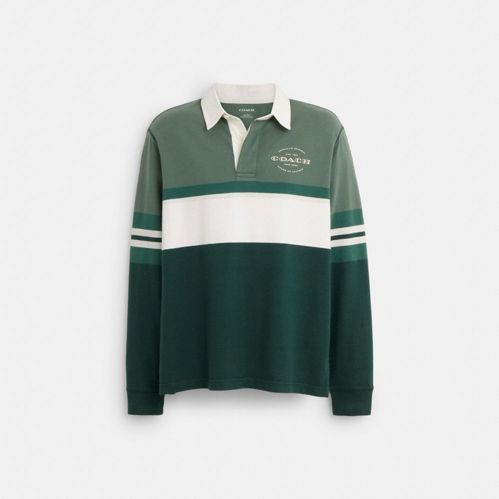 COACH®,ロングスリーブ ラグビー,トップス&パンツ,