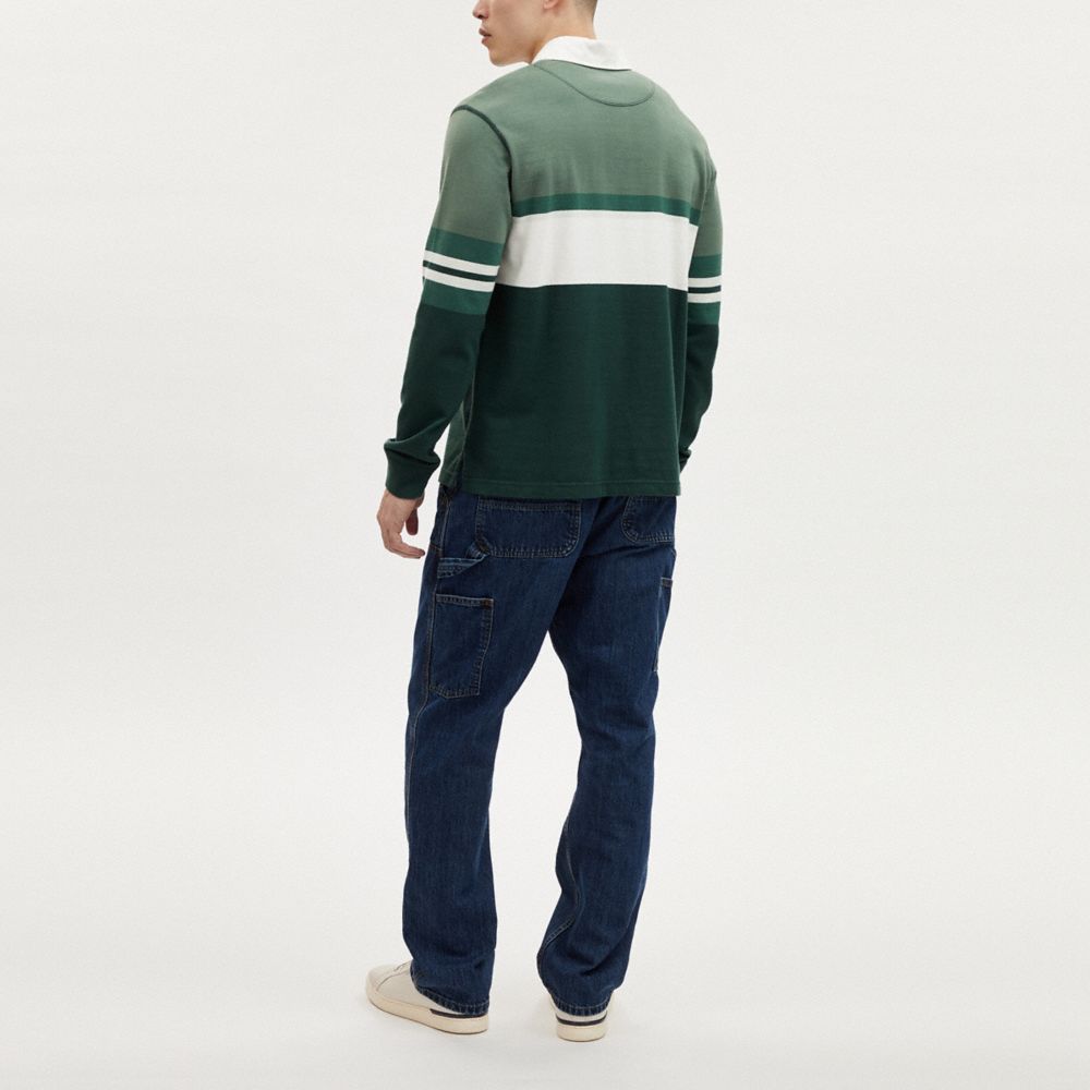 COACH®,ロングスリーブ ラグビー,トップス&パンツ,