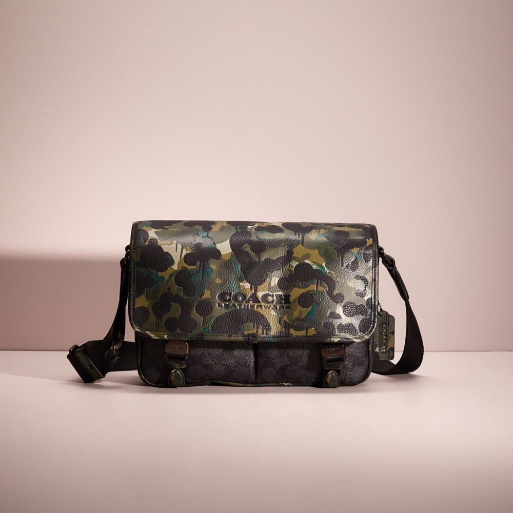 Coach camouflage hotsell sling bag