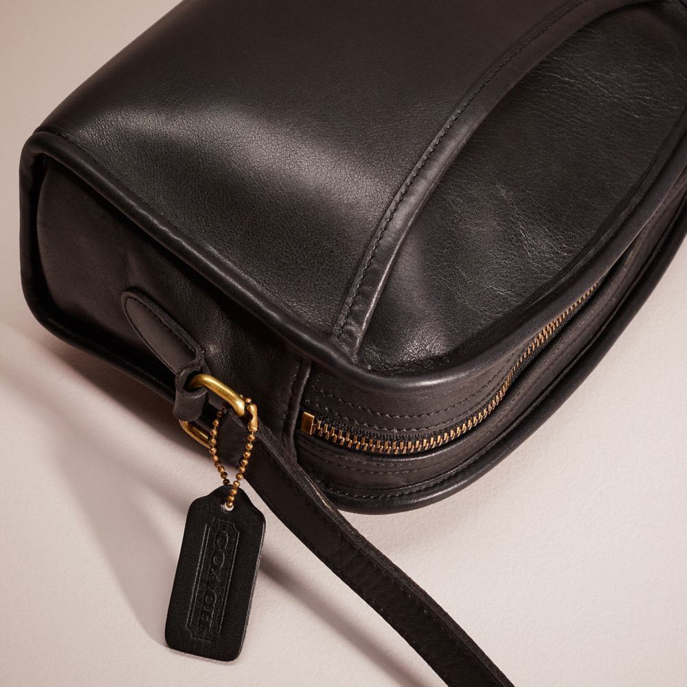 Vintage Metropolis Zip Bag