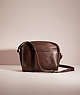 COACH®,VINTAGE METROPOLIS ZIP BAG,Glovetanned Leather,Medium,Brown,Front View
