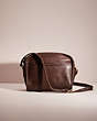 COACH®,VINTAGE METROPOLIS ZIP BAG,Glovetanned Leather,Medium,Brown,Front View