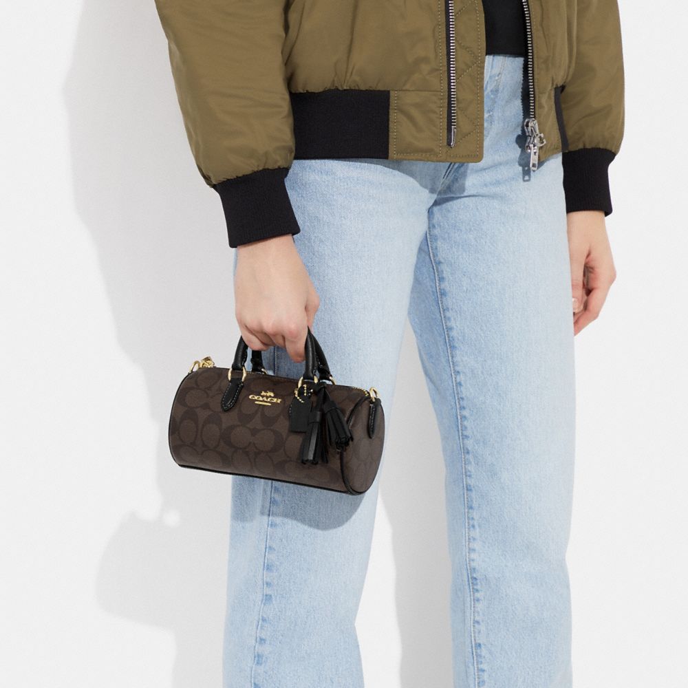 COACH®,Lacey Crossbody Bag In Signature Canvas,,Detail View