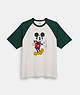 【DISNEY X COACH】ミッキーマウス / Tシャツ, ﾎﾜｲﾄ/ｸﾞﾘｰﾝ, ProductTile
