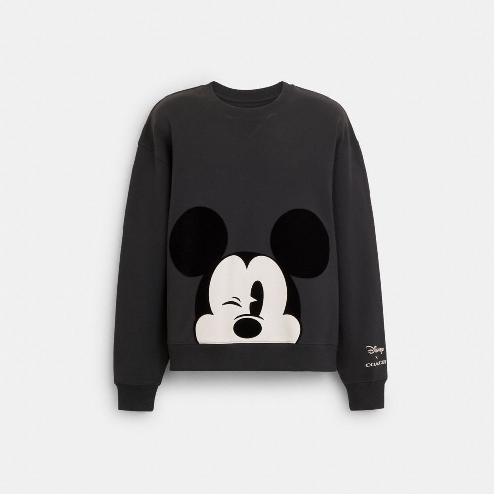 Disney X Coach Wink Mickey Mouse Crewneck Sweatshirt