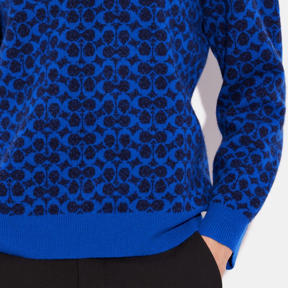 COACH® | Signature Sweater