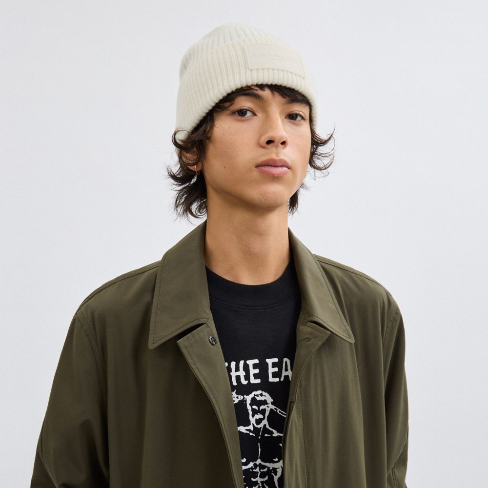 COACH®,ニット ビーニー,帽子&その他,ﾁｮｰｸ