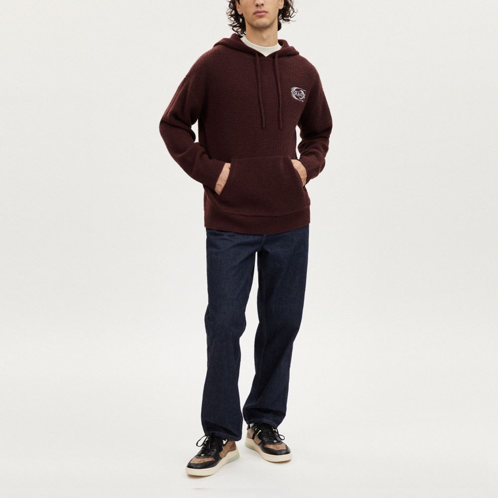 COACH®,ニット フーディー,トップス&パンツ,ｵｯｸｽﾌﾞﾗｯﾄﾞ