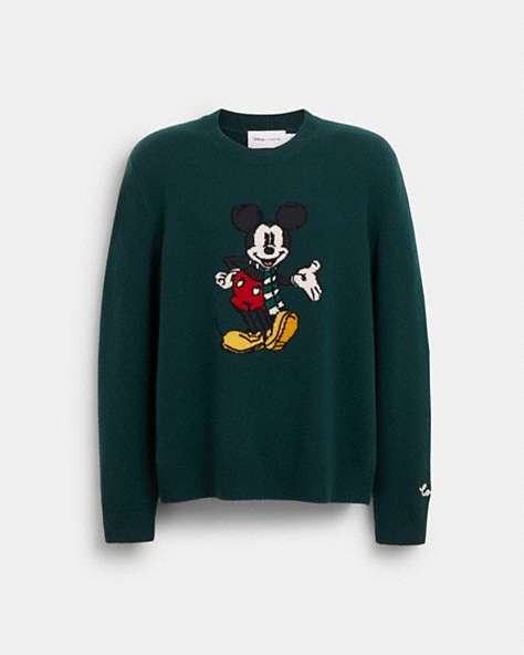 COACH®,CHANDAIL DISNEY X COACH MICKEY MOUSE,Pin sombre,Front View