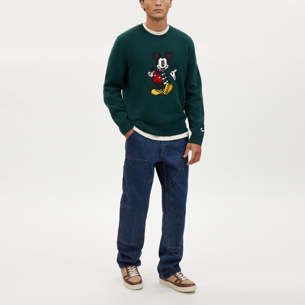 COACH®  Disney X Coach Mickey Mouse Sweater