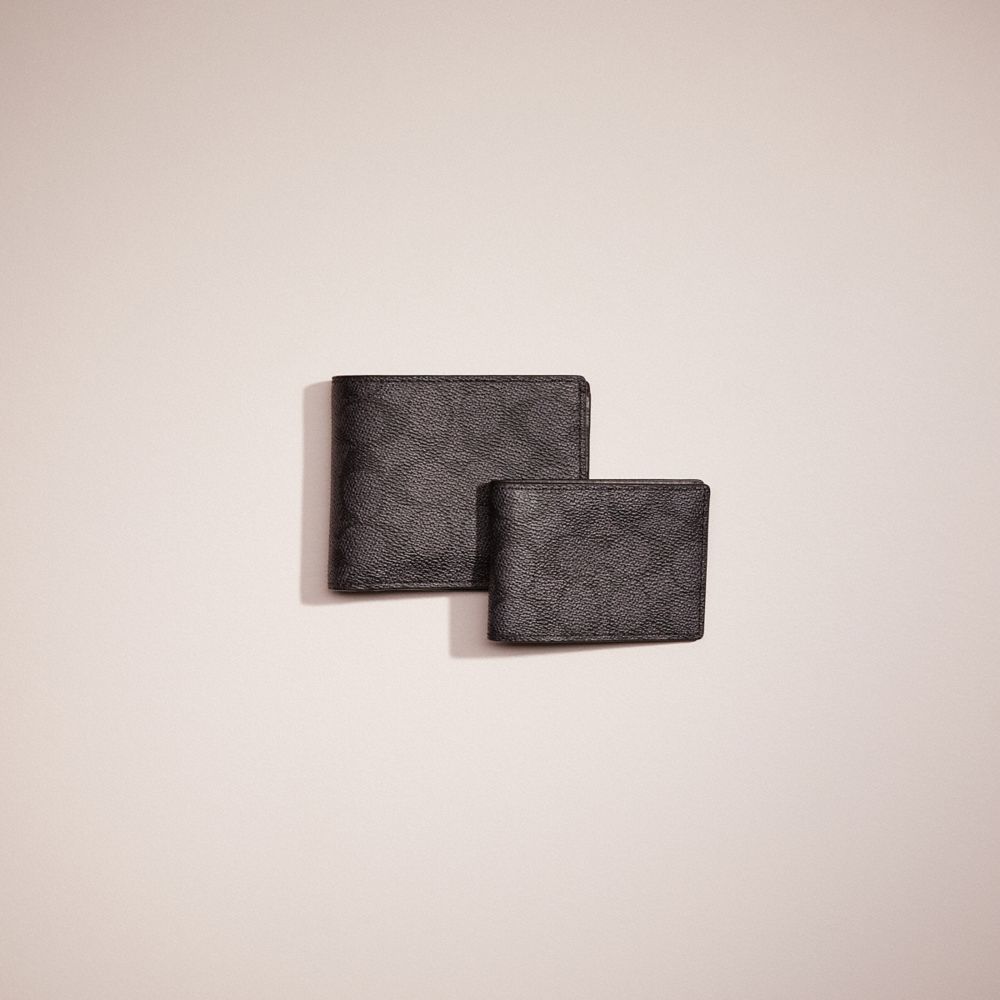 Restored 3-In-1 Wallet In Signature Canvas