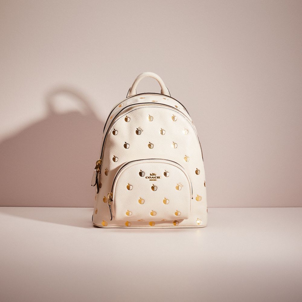 Coach andi shop backpack white