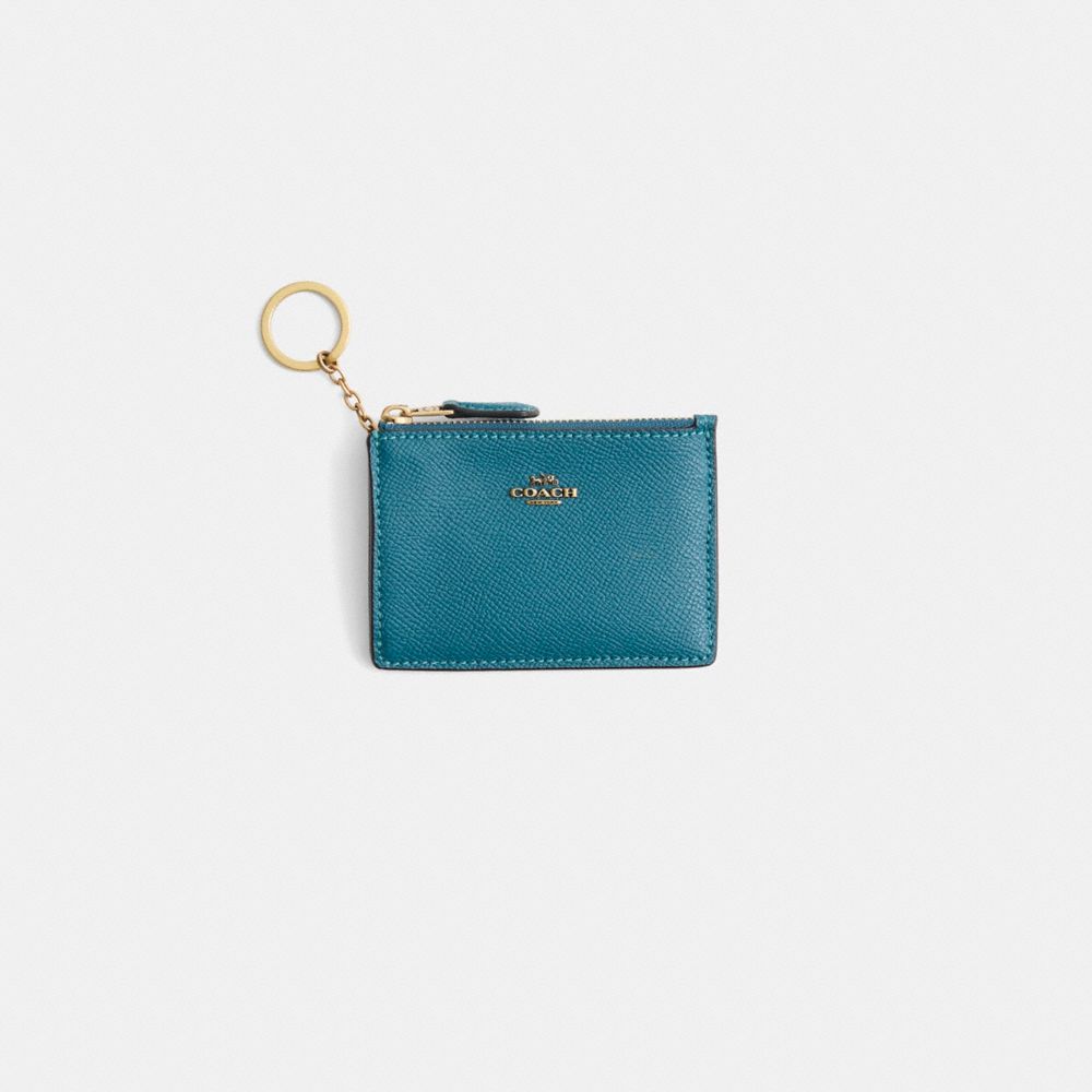 Coach Restored Mini Skinny Id Case In Multi