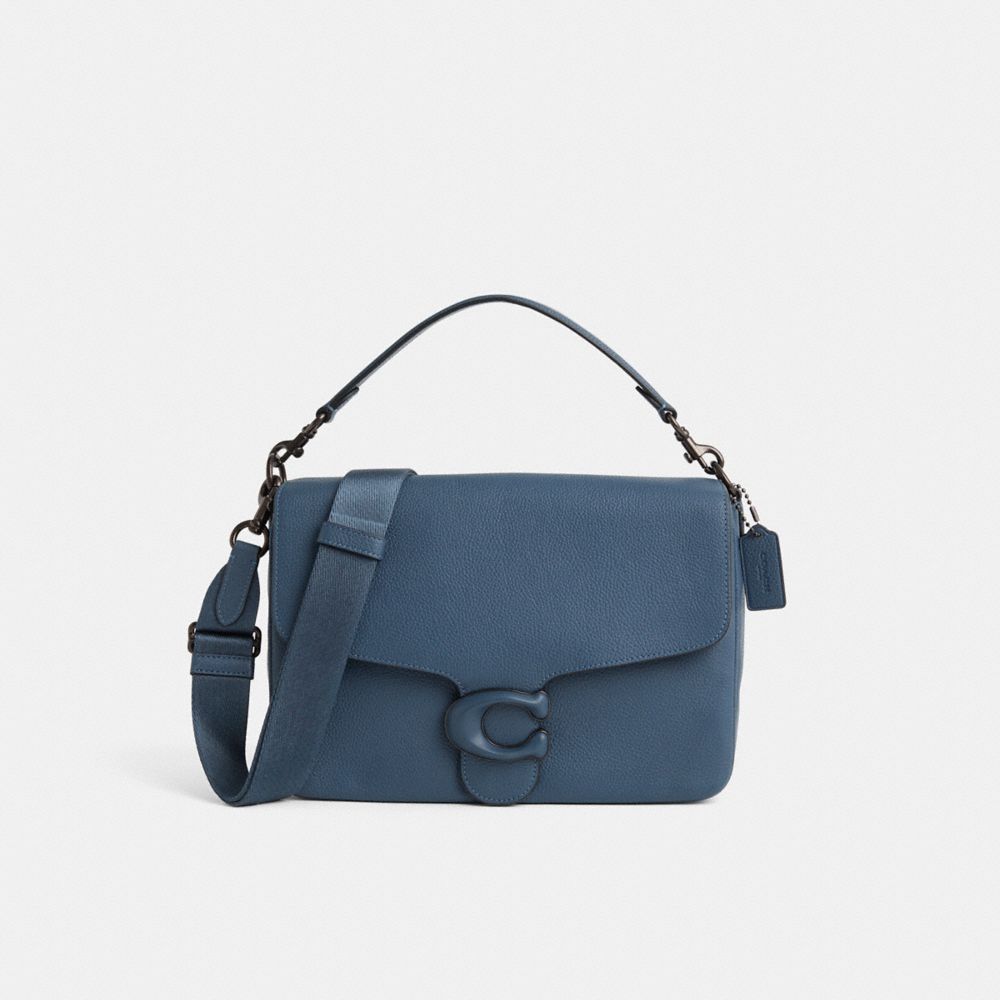 Coach Restored Soft Tabby Messenger In Denim